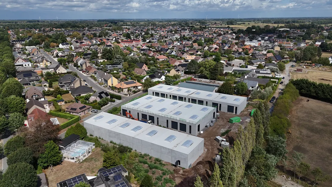 Sarospark — ligging in Berlare, vlot bereikbaar vanuit de dorpskern