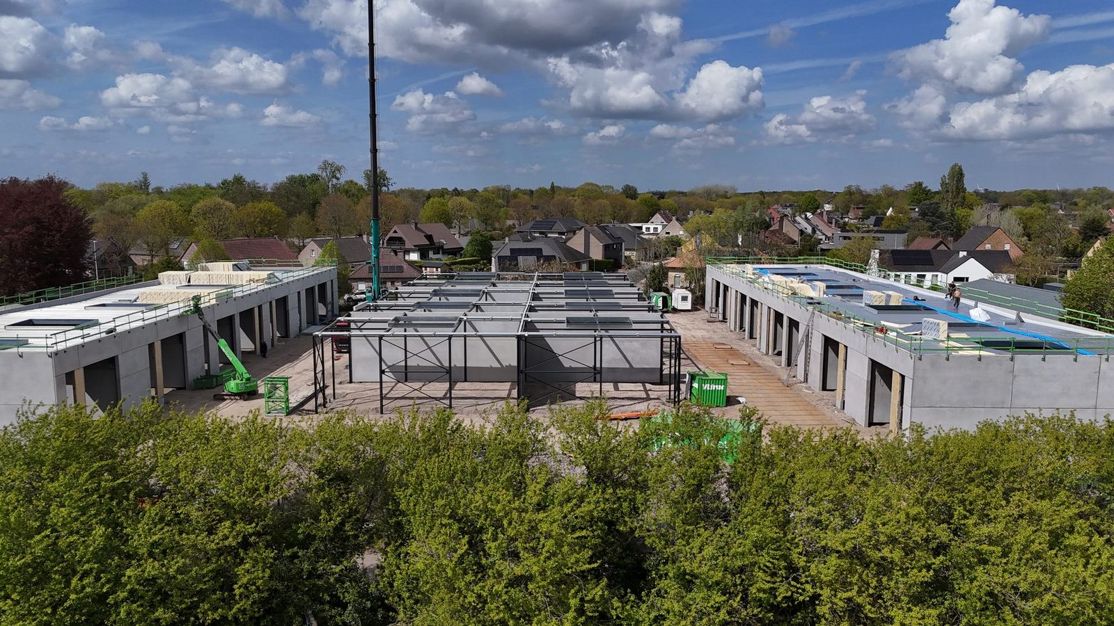 Sarospark werf — drone-zicht zuidzijde